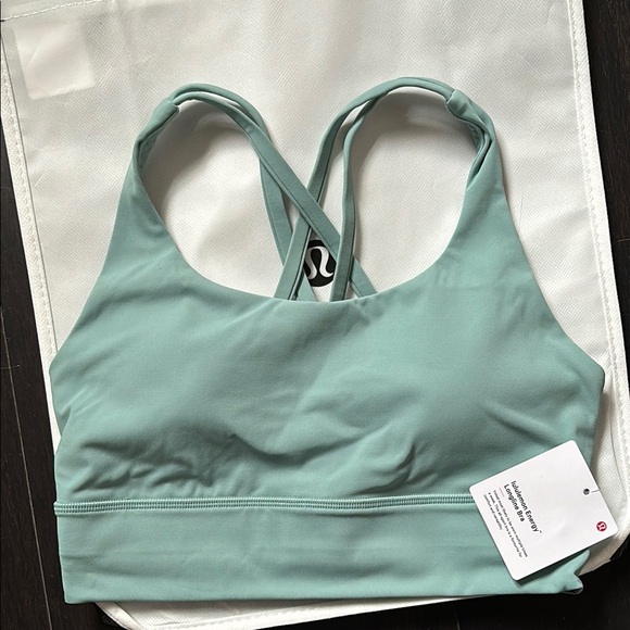 lululemon ENERGY LONGLINE BRA IN RIPTIDE SZ 6 NWT